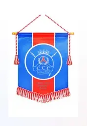 Custom design pennants with bespoke logos and branding